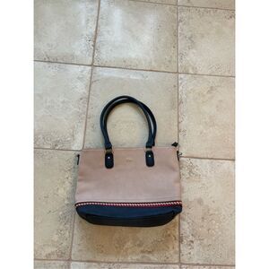 Eten Navy/Beige Tote Bag